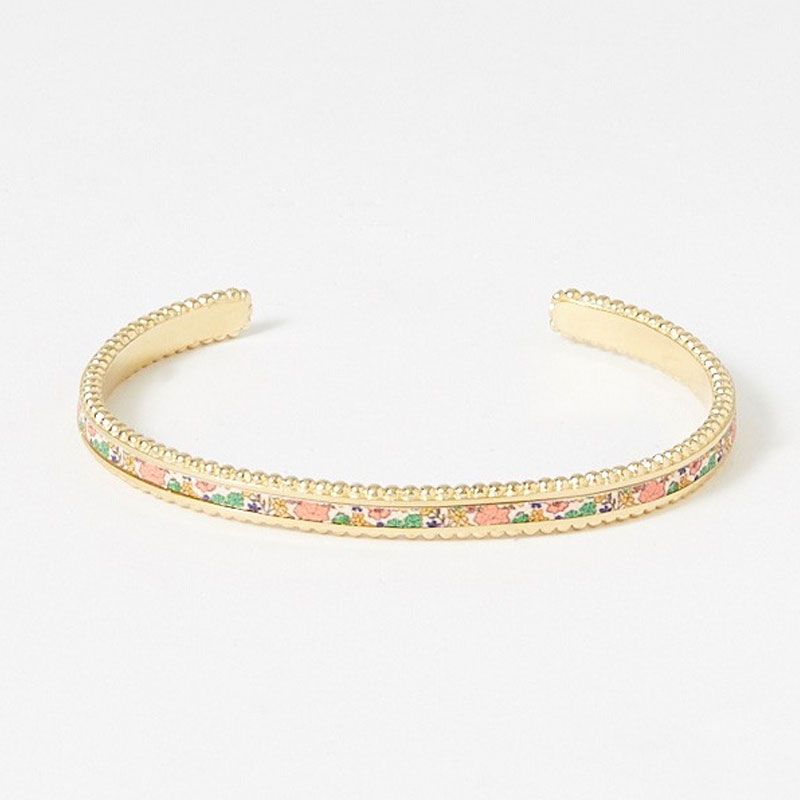 Bracelet femme jonc flowers for zoÉ tuesday flowerprint  tuesday457tu - joncs - edora