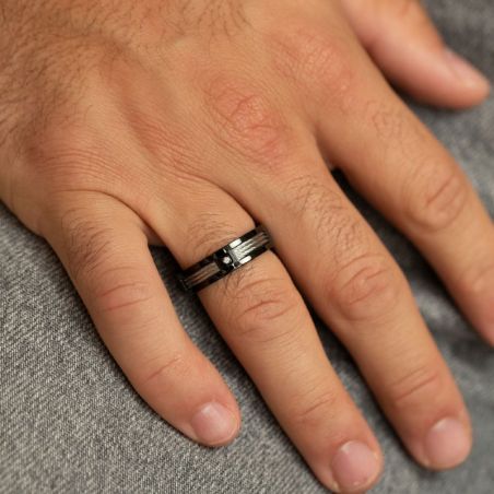 Bague diamant : bague solitaire diamant, alliance femme - bague-diamant - edora - 2