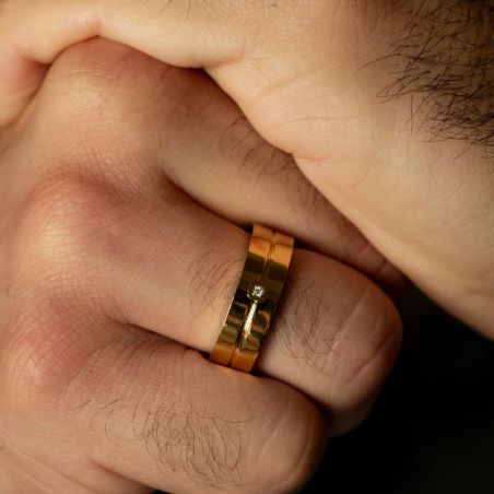 Bague diamant : bague solitaire diamant, alliance femme - bague-diamant - edora - 2