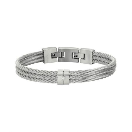 Bracelets acier : bracelet acier inoxydable homme & femme - bracelets-homme - edora - 1