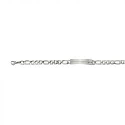 Bracelet homme phebus olivier acier gris et diamant 50300014 - bracelets-homme - edora - 2