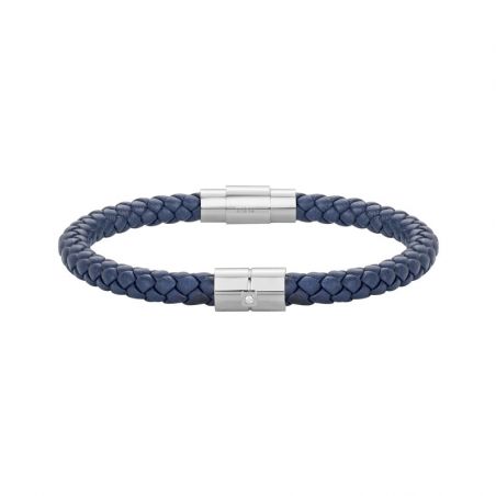 Bracelet cuir homme: bracelet homme cuir tressé & bracelet perlé - bracelet-cuir-homme - edora - 1