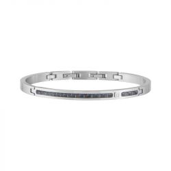 Bracelet homme phebus rémi acier et diamant 50300017 - bracelets-homme - edora - 0