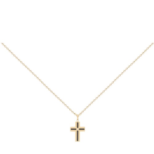 Collier Homme PHEBUS Quentin Acier Doré et Diamant 50700012