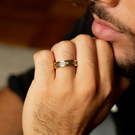 Bague diamant : bague solitaire diamant, alliance femme - bague-diamant - edora - 2