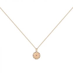 Collier femme multipierres  edora plaqué or et oxydes edo66700075 - colliers-femme - edora - 0