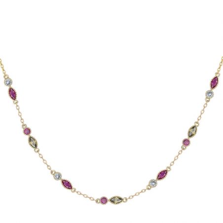 Collier homme & femme: chaine en or & argent, pendentif, sautoir - colliers-femme - edora - 1