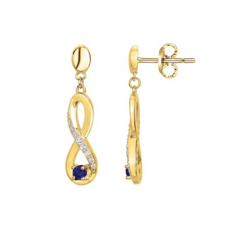 Boucles d'oreilles plaqué or: puces d’oreilles & créoles plaqué or - boucles-d-oreilles-plaque-or - edora - 1