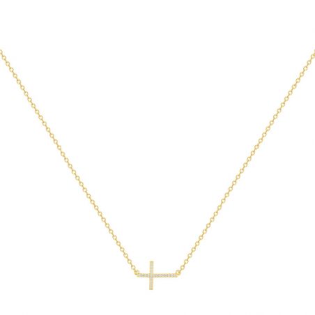 Collier homme & femme: chaine en or & argent, pendentif, sautoir - colliers-plaque-or - edora - 1