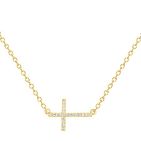 Collier homme & femme: chaine en or & argent, pendentif, sautoir - colliers-plaque-or - edora - 2