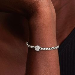 Mini charm   pandora  patte texturé 794043c00 - charms - edora - 1