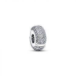 Charm   pandora clip pavé 794032c01 - charms - edora - 0