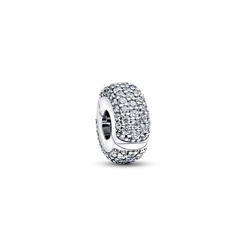 Charm   pandora clip pavé 794032c01 - charms - edora