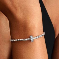 Charm   pandora clip pavé 794032c01 - charms - edora - 1