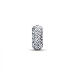 Charm   pandora clip pavé 794032c01 - charms - edora - 3