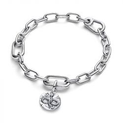 Charm   pandora médaillon serpent infini 793976c01 - charms - edora - 2