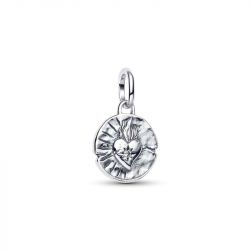 Charm   pandora  médaillon cœur 793975c01 - charms - edora - 0
