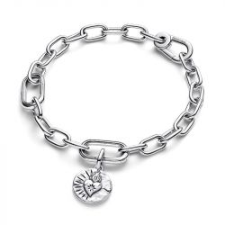 Charm   pandora  médaillon cœur 793975c01 - charms - edora - 2