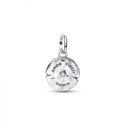 Charm   pandora  médaillon cœur 793975c01 - charms - edora - 3