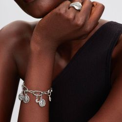 Charm   pandora  médaillon cœur 793975c01 - charms - edora - 4