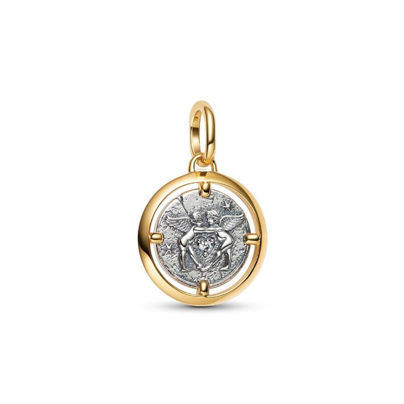 Charm pandora  médaillon cupidon  764088c01 - charms - edora