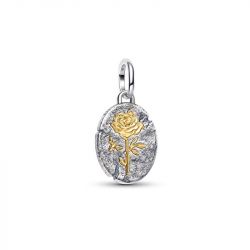 Charm pandora médaillon rose 764087c00 - charms - edora - 0