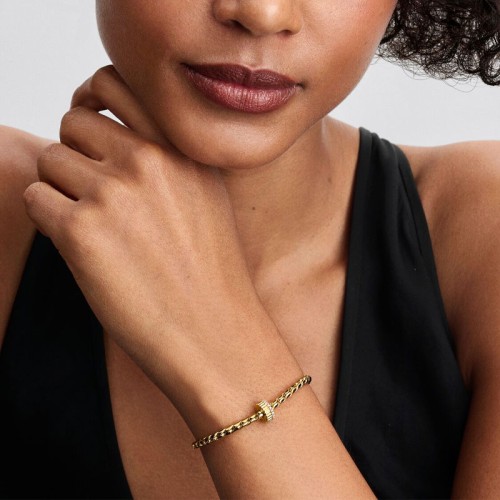 Charm PANDORA Clip Strié 764078C01