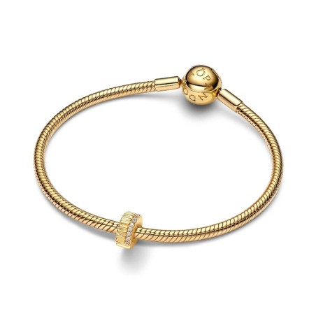 Charm pandora clip strié 764078c01 – charms