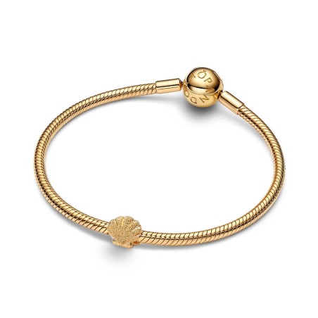 Mini charm pandora coquillage texturé 764057c00 – charms