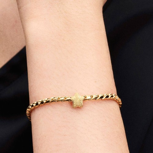 Mini CharmPANDORA Étoile Texturé 764050C00