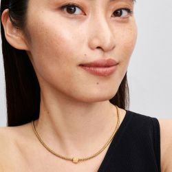 Mini charm pandora trèfle texturé 764047c00 - charms - edora - 1