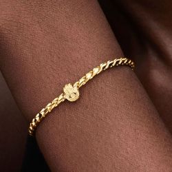 Mini charm pandora main de fatma texturé 764042c00 - charms - edora - 1