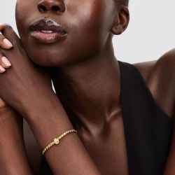 Mini charm pandora main de fatma texturé 764042c00 - charms - edora - 3