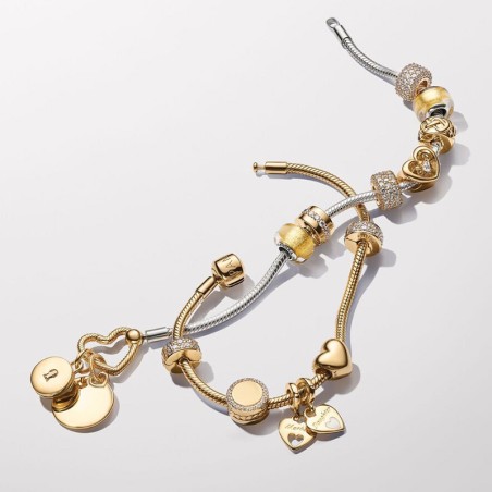 Bracelet femme pandora maille serpent fermoir barillet 563390c00 – bracelet argent femme