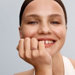 Bague femme pandora diadème princesse disney raiponce métal doré à l'or 14 carats 163651c01 - plus-de-bagues-femmes - edora - 3