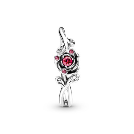 Bague femme pandora disney la belle et la bête rose argent massif 190017c01 – toutes nos bagues femme