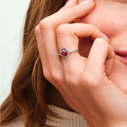 Bague femme pandora les méchants de disney reine-sorcière argent massif 193422c01 - plus-de-bagues-femmes - edora - 1