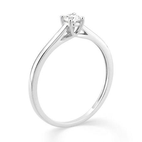 Bague homme & bague femme - bague argent, solitaire, or & or rose - bague-femme-or - edora - 2