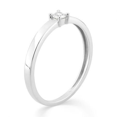 Bague solitaire: solitaire femme & bague solitaire diamant femme - bague-femme-or - edora - 2