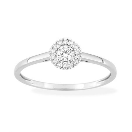 Bagues de fiançailles femme & bagues fiançailles diamant - bague-femme-or - edora - 1