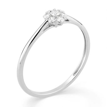 Bagues de fiançailles femme & bagues fiançailles diamant - bague-femme-or - edora - 2