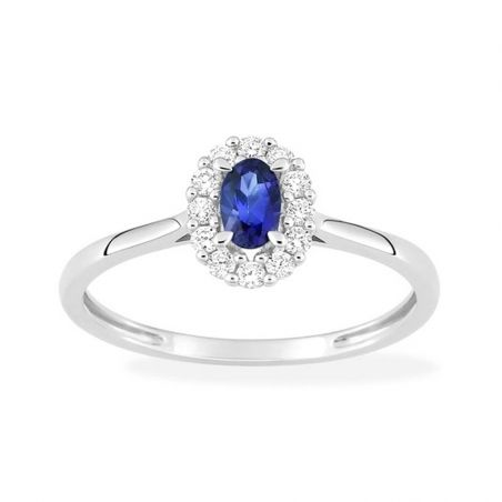 Bagues de fiançailles femme & bagues fiançailles diamant - bague-femme-or - edora - 1