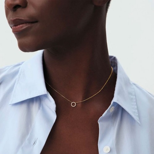 Collier femme ras du cou AGATHA RONDOU doré et cristaux 02690226-137-TU