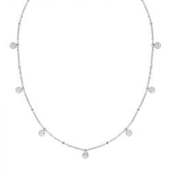 Collier femme breloques arbre de vie edora acier edo431274c - colliers-acier - edora - 0