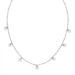 Collier femme breloques edora acier edo432390 - colliers-acier - edora - 0