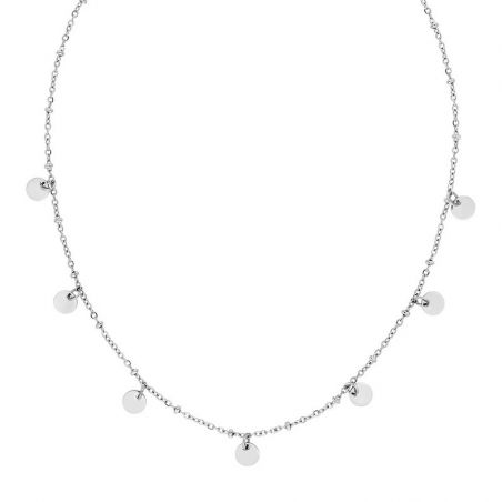 Bijoux acier inoxydable : bague, bracelet acier inoxydable (2) - colliers-acier - edora - 1