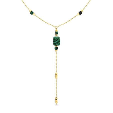 Collier femme: sautoir, chaine, collier ras de cou & pendentif - colliers-acier - edora - 1