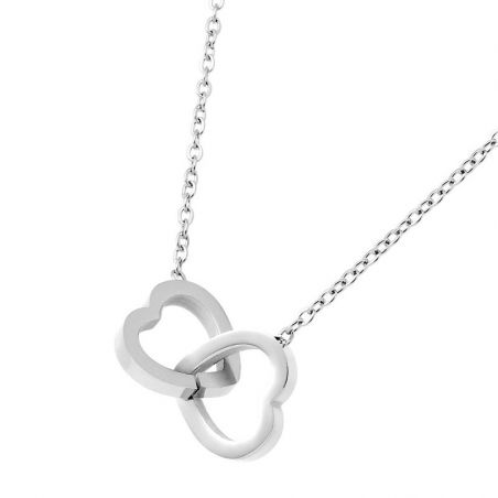 Bijoux acier inoxydable : bague, bracelet acier inoxydable - colliers-acier - edora - 2