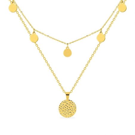 Bijoux acier inoxydable : bague, bracelet acier inoxydable (2) - colliers-acier - edora - 1