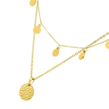 Bijoux acier inoxydable : bague, bracelet acier inoxydable (2) - colliers-acier - edora - 2